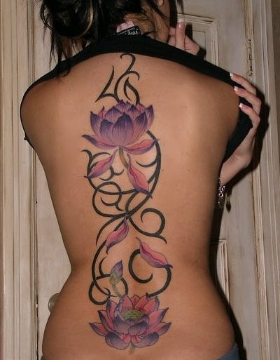 tattoos for girls on back stars. Star tattoo designs lower ack